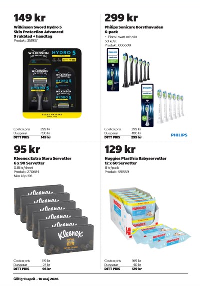 Costco reklamblad i vecka 18 sida 16
