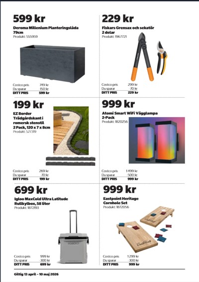 Costco reklamblad i vecka 18 sida 4