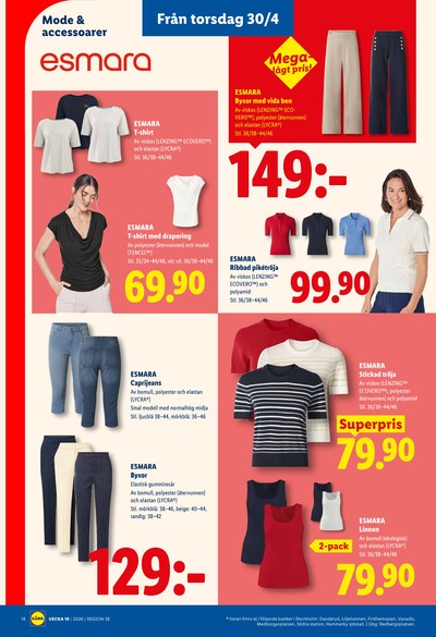 Lidl reklamblad i vecka 18 sida 21