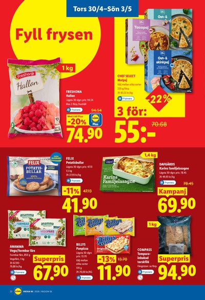 Lidl reklamblad i vecka 18 sida 26
