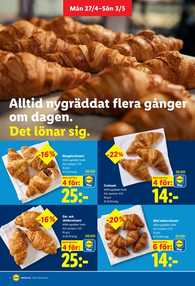 Lidl reklamblad i vecka 18 sida 4