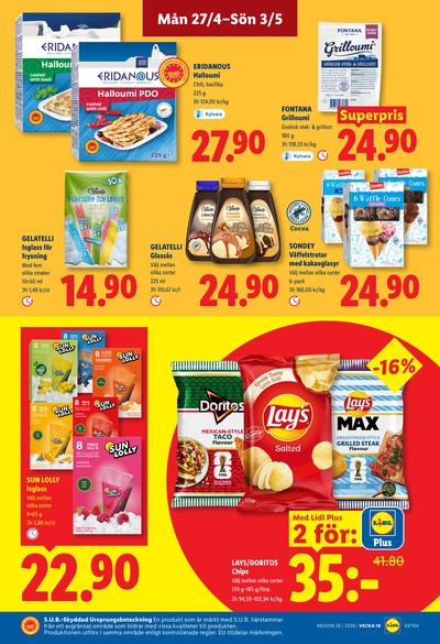 Lidl reklamblad i vecka 18 sida 9