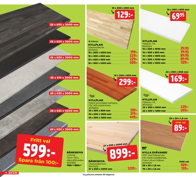 Jem & Fix reklamblad i vecka 18 sida 18