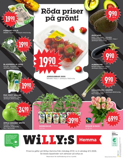 WILLY:S hemma reklamblad i vecka 18 sida 4