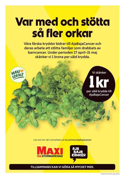 ICA Maxi reklamblad i vecka 18 sida 6