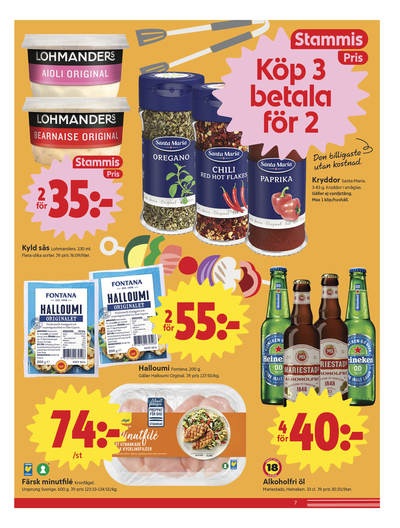 ICA Nära reklamblad i vecka 18 sida 7
