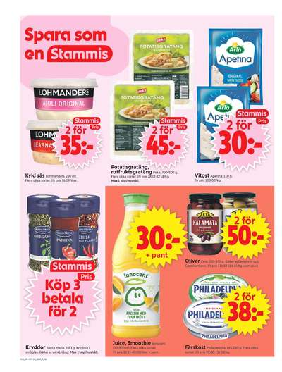 ICA Supermarket reklamblad i vecka 18 sida 2