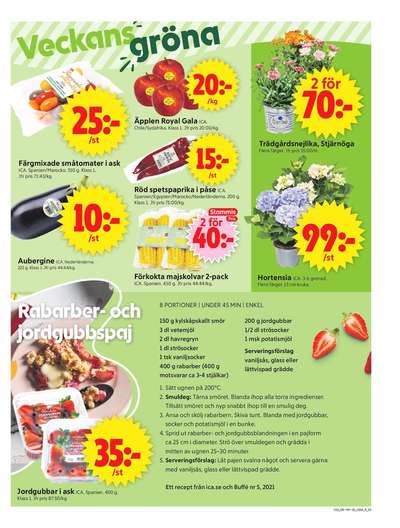ICA Supermarket reklamblad i vecka 18 sida 5