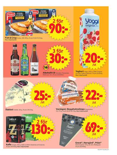 ICA Supermarket reklamblad i vecka 18 sida 9