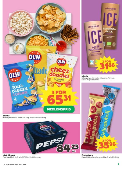 Coop reklamblad i vecka 18 sida 9