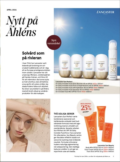 Åhlens reklamblad i vecka 18 sida 5