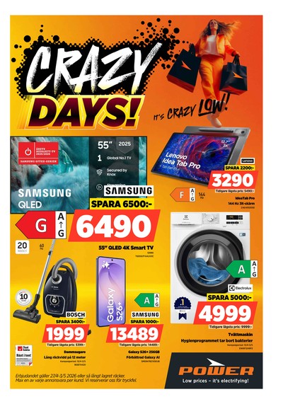 Power reklamblad i vecka 18 sida 1