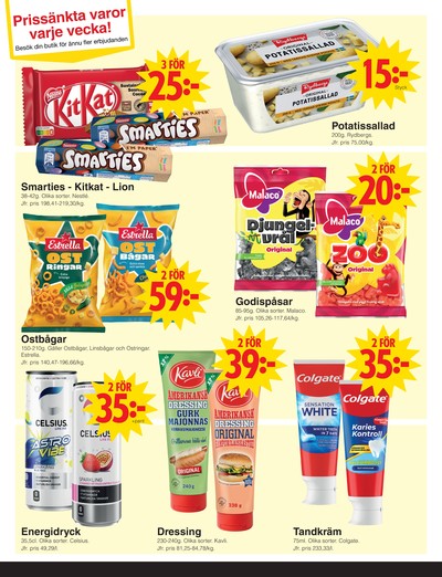 Matöppet reklamblad i vecka 18 sida 3