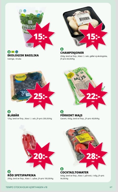 Tempo reklamblad i vecka 18 sida 2