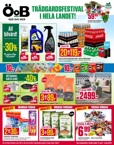ÖoB reklamblad i vecka 18 sida 1