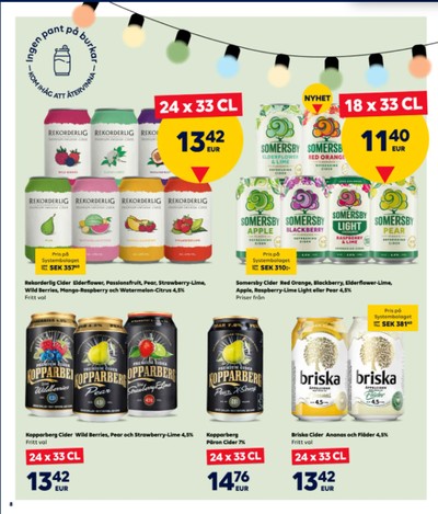 Scandlines Border Shop reklamblad i vecka 19 sida 8