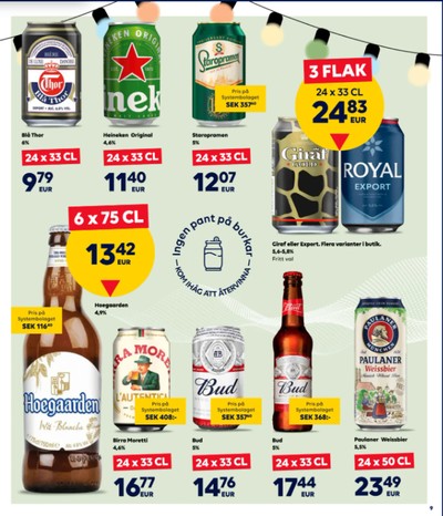 Scandlines Border Shop reklamblad i vecka 19 sida 9