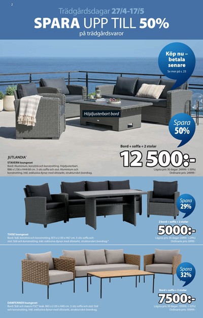 Jysk reklamblad i vecka 19 sida 3