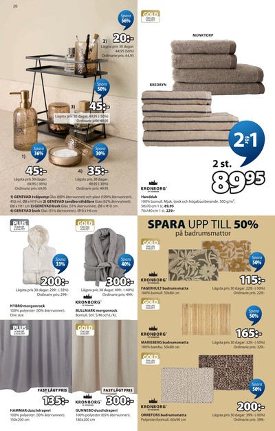 Jysk reklamblad i vecka 19 sida 21