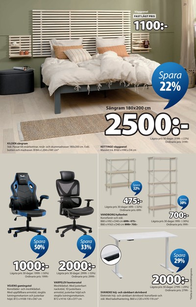 Jysk reklamblad i vecka 19 sida 22