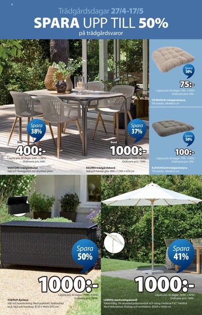 Jysk reklamblad i vecka 19 sida 5