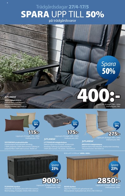 Jysk reklamblad i vecka 19 sida 7