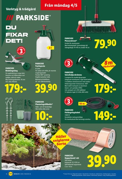 Lidl reklamblad i vecka 19 sida 18