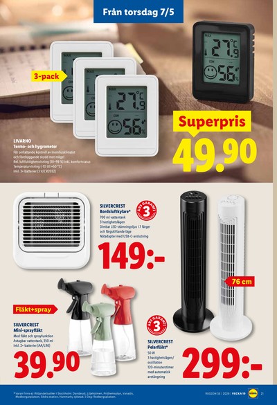 Lidl reklamblad i vecka 19 sida 25