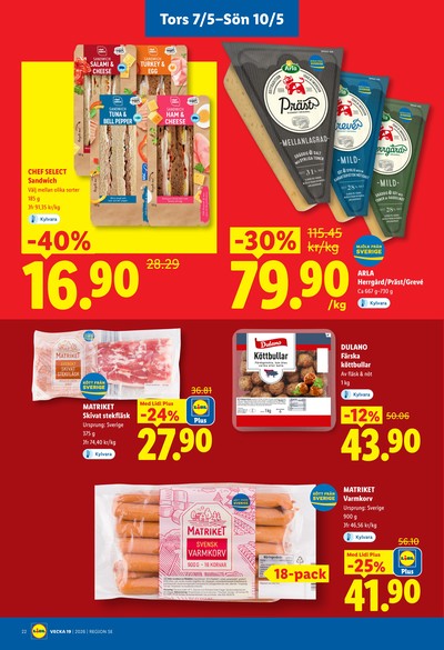 Lidl reklamblad i vecka 19 sida 26
