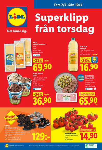 Lidl reklamblad i vecka 19 sida 28