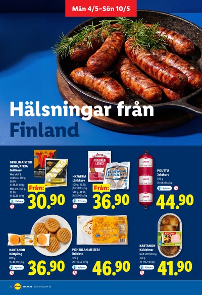 Lidl reklamblad i vecka 19 sida 10