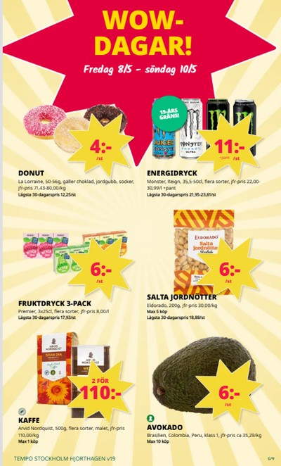 Tempo reklamblad i vecka 19 sida 6