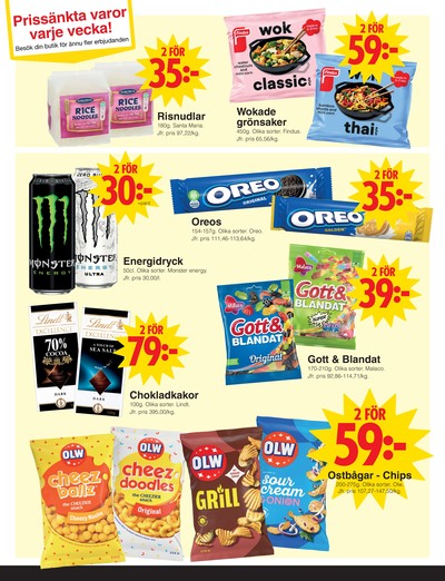 Matöppet reklamblad i vecka 19 sida 3