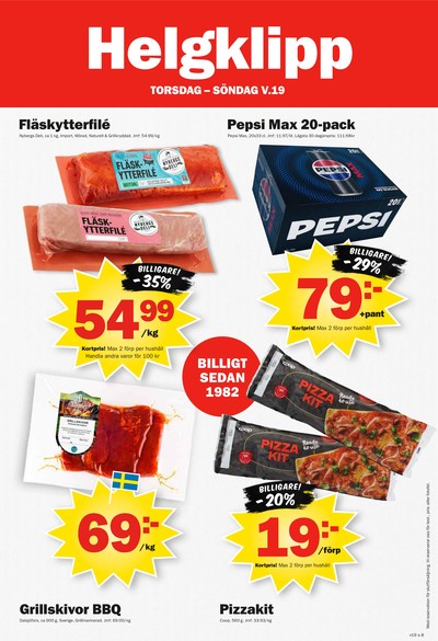 Pekås reklamblad i vecka 19 sida 8