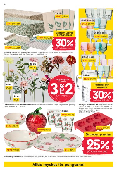 Rusta reklamblad i vecka 19 sida 14