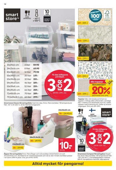 Rusta reklamblad i vecka 19 sida 16