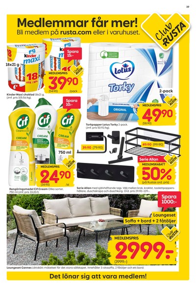 Rusta reklamblad i vecka 19 sida 19