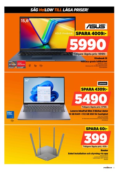 Power reklamblad i vecka 19 sida 3