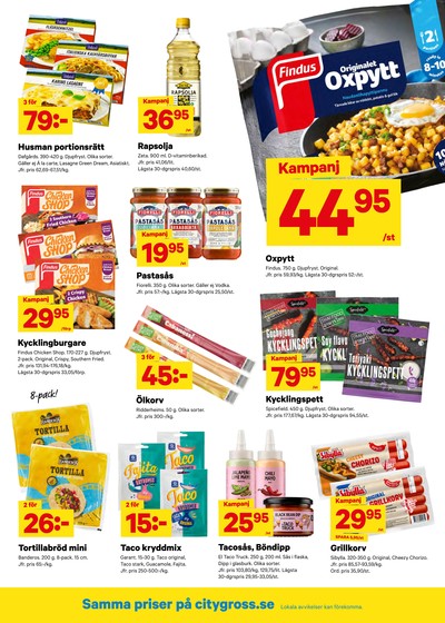 City Gross reklamblad i vecka 19 sida 7