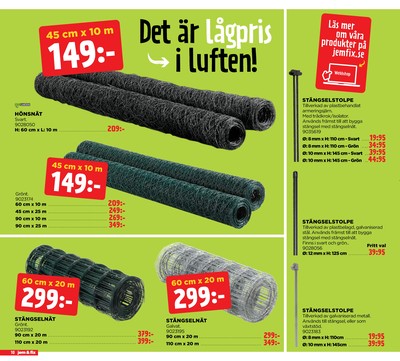 Jem & Fix reklamblad i vecka 19 sida 10