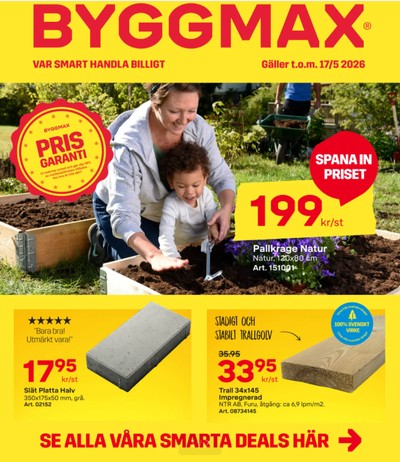 ByggMax reklamblad i vecka 19 sida 1
