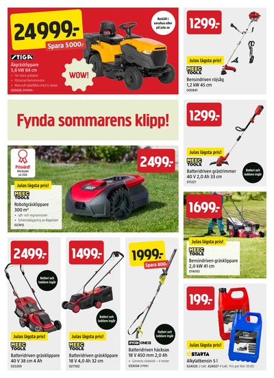 Jula reklamblad i vecka 19 sida 2