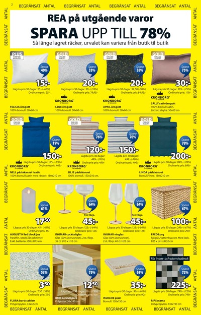 Jysk reklamblad i vecka 2 sida 3