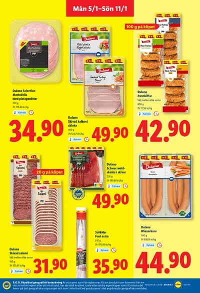 Lidl reklamblad i vecka 2 sida 13