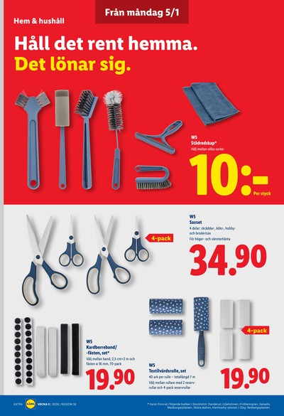 Lidl reklamblad i vecka 2 sida 19