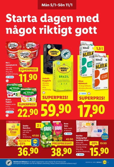 Lidl reklamblad i vecka 2 sida 5