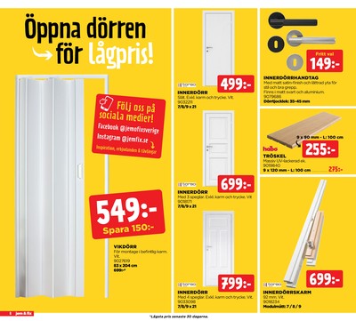 Jem & Fix reklamblad i vecka 2 sida 8