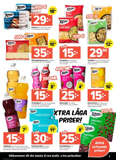X:-tra reklamblad i vecka 2 sida 3