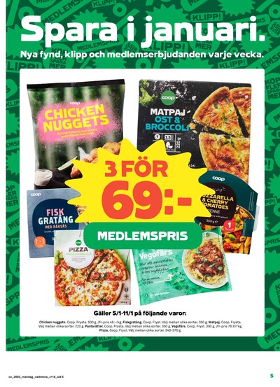 Coop reklamblad i vecka 2 sida 5