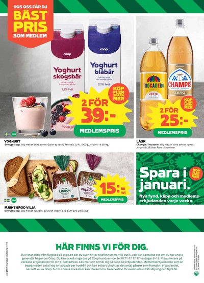 Coop reklamblad i vecka 2 sida 8